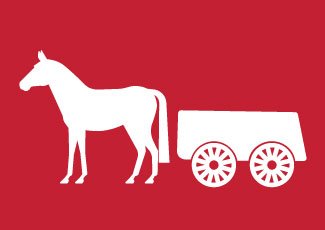 Icon of horse and wagon